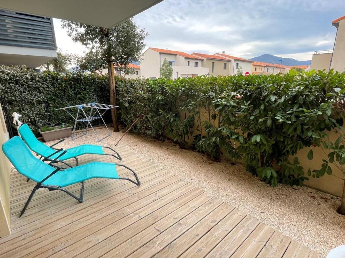 Appartement 3 Pieces Avec Terrasse Et Jardin, Proche Plage Et Commerces, 2 Parkings, Argeles-Sur-Mer - Fr-1-225-773 Exterior foto